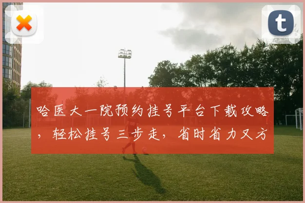 哈医大一院预约挂号平台下载攻略，轻松挂号三步走，省时省力又方便，快来试试看